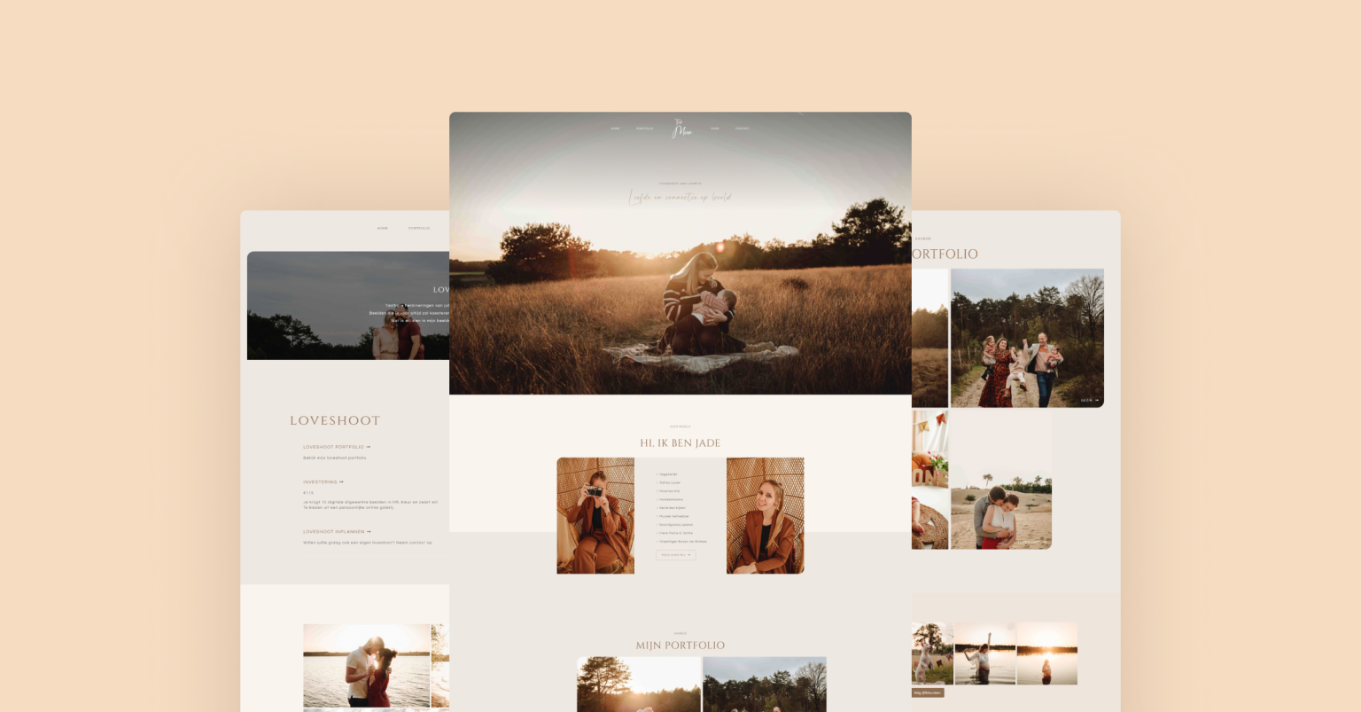 Webdesign voor Fotomien
