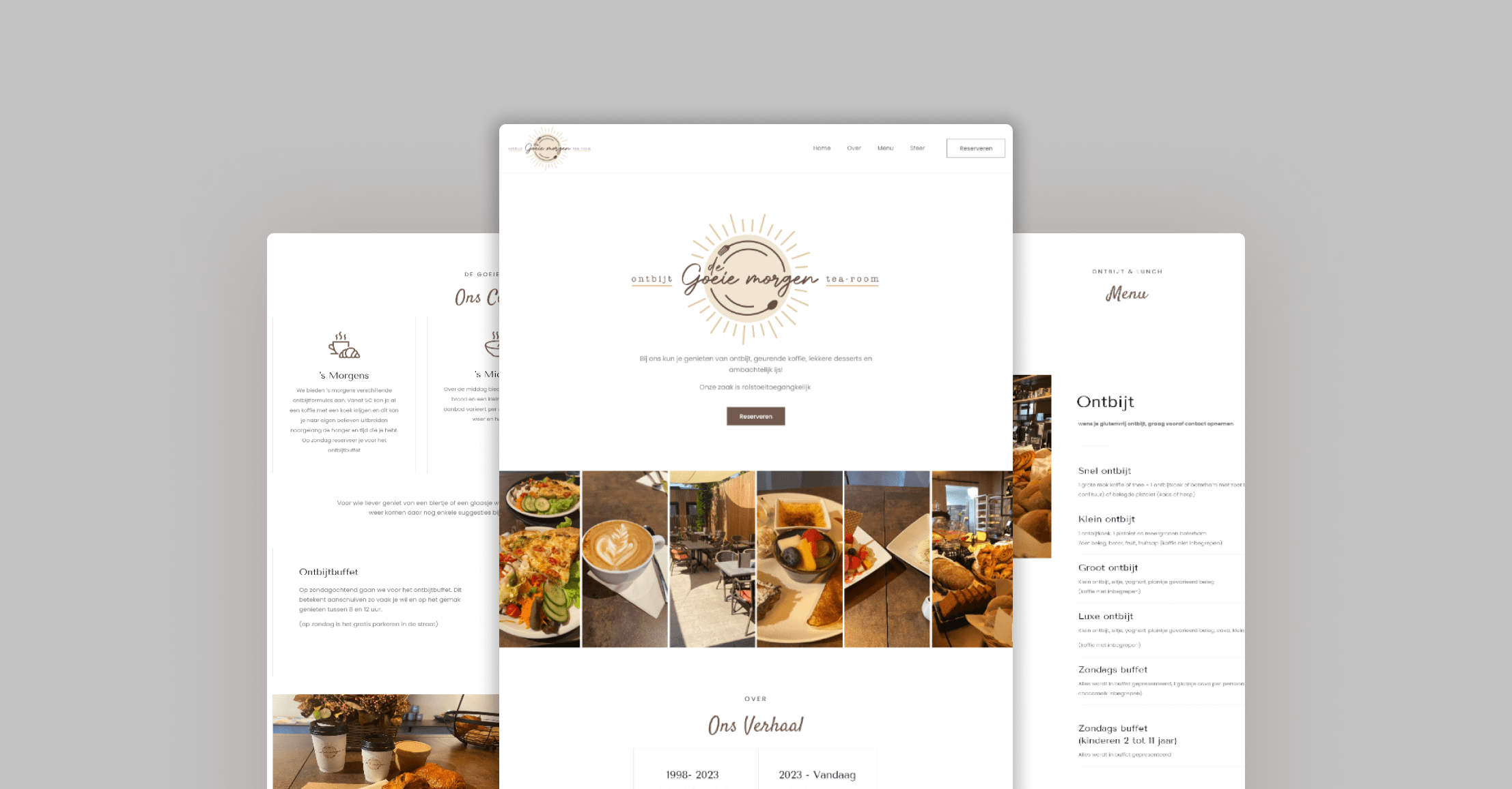 Webdesign voor De Goeiemorgen